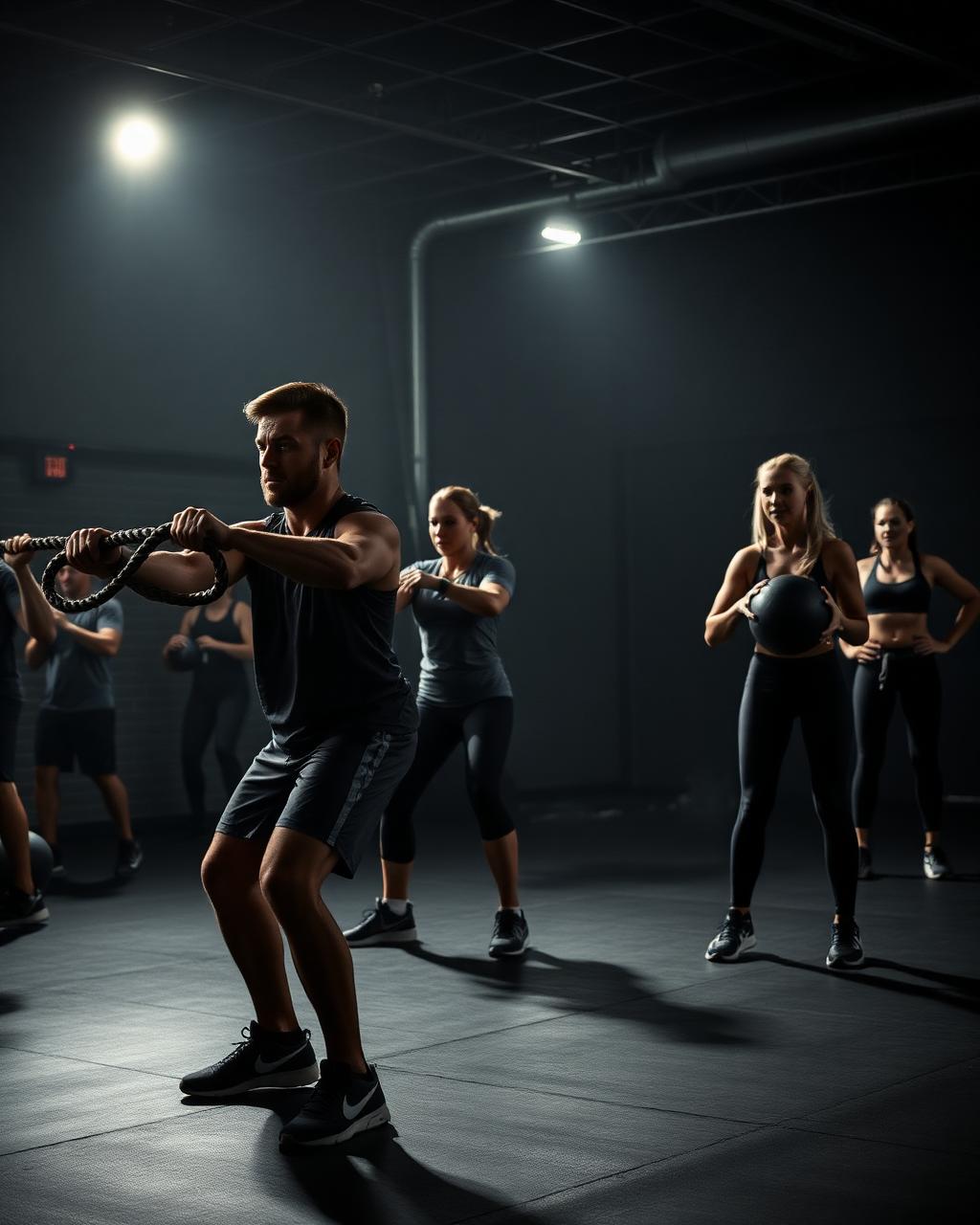 Kettlebell training